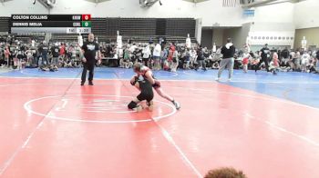 77 lbs Rr Rnd 6 - Colton Collins, Kingsway - ESC vs Dennis Melia, Cunliffes Corner Tan - ESC