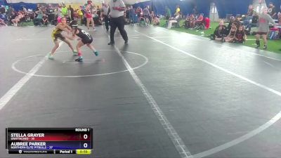 60 lbs Round 1 - Stella Grayer, Unattached vs Aubree Parker, Northern Elite Pitbulls