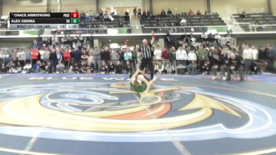 106 lbs Semifinal - Chace Armstrong, Ponaganset vs Alex Gemma, Bishop Hendricken