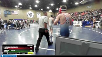 126 lbs Champ. Round 1 - Mathew Sumner, Sanger vs Zavier Cerda, Hoover