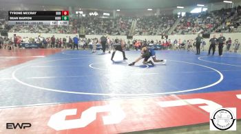 120 lbs Round Of 16 - Tyrone McCray, Bixby vs Sean Barton, Hornet Wrestling