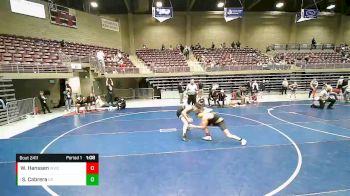 146 lbs 2nd Place Match - Santiago Cabrera, Gold Rush vs Wyatt Hanssen, Wasatch Wrestling Club