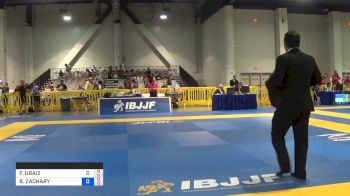 FELLIPE UBAIZ TROVO vs BENJAMIN ZACHARY LENYARD 2019 American National IBJJF Jiu-Jitsu Championship
