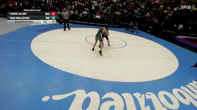 4A 120 lbs Quarterfinal - Aiden Allen, Snow Canyon vs Ben Belliston, Timpanogos