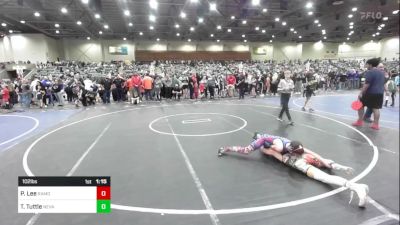 102 lbs Round Of 16 - Parker Lee, Ramona Dawg Pound vs Tayden Tuttle, Nevada Elite WC