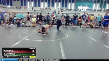 88 lbs Round 5 (8 Team) - Cade Riddle, Florida Scorpions Gold vs Ryan Rojo, U2 Upstate Uprising