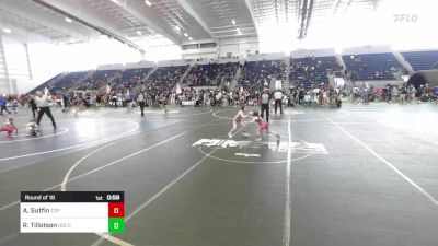 50 lbs Round Of 16 - Alison Sutfin, Top Rank vs Riley Tillotson, Dolores Bears