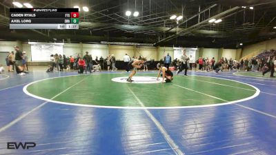112 lbs Rr Rnd 2 - Caden Ryals, Fort Gibson vs Axel Lorg, Shelton Wrestling Academy