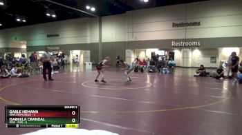 105 lbs Round 2 (16 Team) - Gable Hemann, Iowa Despicables vs Isabeela Crandal, MXW - RAW