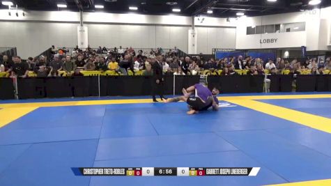 Garrett Joseph Lineberger vs Christopher Treto-Robles 2024 World IBJJF Jiu-Jitsu No-Gi Championship