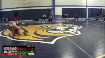 165 lbs Cons. Round 2 - Ben Trautwein, Alfred State vs James Sullivan, Rhode Island College