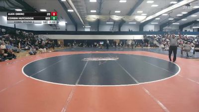 133 lbs Cons. Round 2 - Corbin Hutchison, Messiah vs Alex Oberc, Springfield College