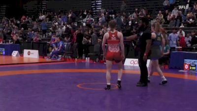 53kg 3rd Place Match - Clara Perry, Alberta Elite Women`s Wrestling Club vs Sofia Boutin, Saskatoon Junior Huskies