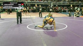 5A 175 lbs Champ. Round 1 - Jorge Quinones, El Paso Bel Air vs Colton Bolen, Leander Glenn