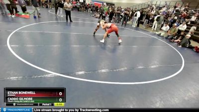 126 lbs Cons. Round 6 - Ethan Bonewell, Kansas vs Caddo Gilmore, Team Conquer Wrestling