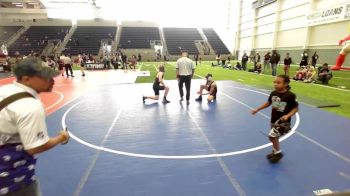 130 lbs Rr Rnd 1 - Mathius Garza, Inland Elite vs Parker Applegate, Juab WC