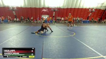 144 lbs Round 4 (6 Team) - Maverick Dreher, Long Prairie Grey Eagle-Bowerville Wolves vs Yakub Jaber, Thunderbird WC