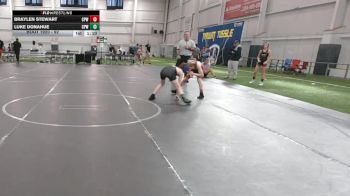 92 lbs Round 3 - Braylen Stewart, Pursuit vs Luke Donahue, Donahue Wrestling Academy