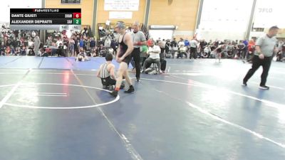 126 lbs Round Of 16 - Dante Giusti, Shawsheen vs Alexander Depratti, Xavier