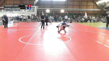 140A lbs Consi Of 4 - Francesco Lapico, Team Ontario vs Maximus Alexander, Pit Crew