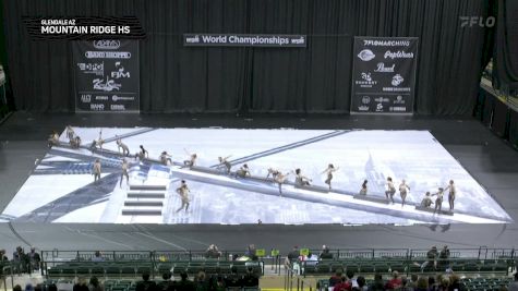 Mountain Ridge HS "Glendale AZ" at 2025 WGI Guard World Championships