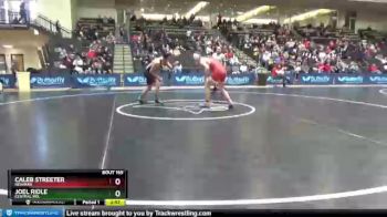 141 lbs Cons. Round 2 - Joel Ridle, Central Mo. vs Caleb Streeter, Newman