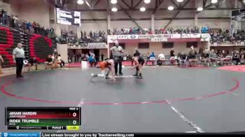 120 lbs Quarterfinal - Rider Trumble, Ryle vs Amari Hardin, John Hardin