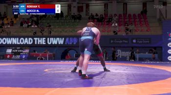 110 kg 1/4 Final - Yaraslau Kokhan, Individual Neutral Athletes vs Michael Mocco, United States