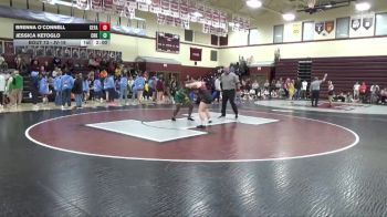 JV-19 lbs Quarterfinal - Brenna O`Connell, Cedar Falls vs Jessica Ketoglo, Cedar Rapids Kennedy