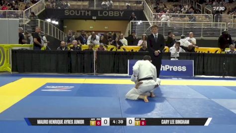 Cary Lee Bingham vs Mauro Henrique Ayres Junior 2025 Pan Jiu Jitsu IBJJF Championship