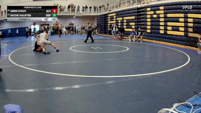 139 lbs Consy 2 - Aden Stout, Bethel Park vs Jacob Halsted, Hempfield Area