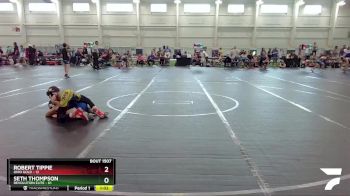 80 lbs Semifinal - Robert Tippie, Ohio Gold vs Seth Thompson, Revolution Elite