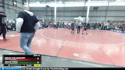 95 lbs Cons. Round 2 - Ezrah Vollendorff, Priest River Girls vs Gracie Price, Black Canyon Girls