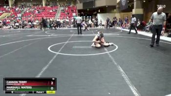 95 lbs Round 4 (6 Team) - Cannon Terry, Kansas Mayhem vs Marshall Waters, $nowmen