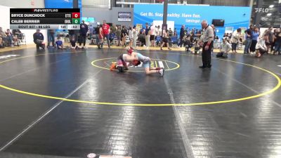 86 lbs Consi Of 8 #2 - Bryce Dunchock, Etters vs Caleb Berrier, Enola
