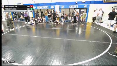 58-61 lbs Consolation - Dakota Taylor, Sperry Wrestling Club vs Wesley Garza, Sperry Wrestling Club