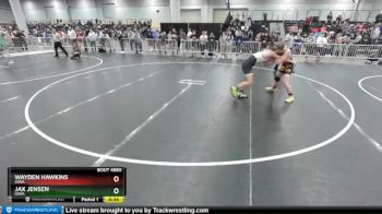 150 lbs Cons. Round 2 - Jax Jensen, Iowa vs Wayden Hawkins, Iowa