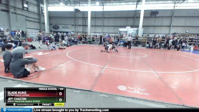 105 lbs Cons. Round 2 - Jet Chacon, Rocky Mountain Middle School vs Slade Kunz, Teton Middle School