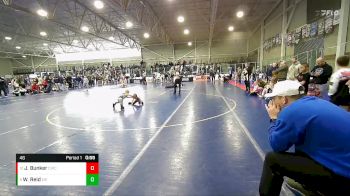46 lbs 5th Place Match - Jamison Bunker, Champions Wrestling Club vs Waylon Reid, East Idaho Elite