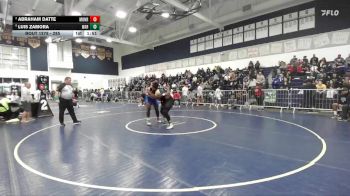 285 lbs Semifinal - Luis Zamora, Warren vs Abraham Datte, Monroe