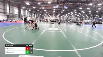 113 lbs Rr Rnd 1 - Kane Desch, Mavericks Wrestling vs Nicolas Owens, MF Purge Black