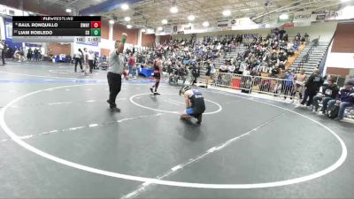 138 lbs Champ. Round 1 - Liam Robledo, San Dimas vs Raul Ronquillo, Downey