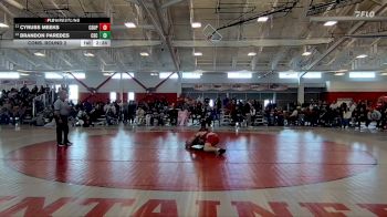 157 lbs Cons. Round 2 - Cyruss Meeks, CSU-Pueblo vs Brandon Paredes, Chadron State