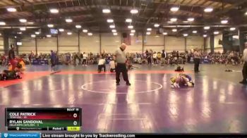 60 lbs Round 5 - Rylan Sandoval, Oklahoma Outlaws vs Cole Patrick, Team USA