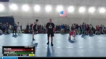 155 lbs Cons. Round 1 - Ely Ison, Lawrence North Wrestling Club vs Shane Onixt, Poeta Training Center