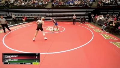 190 lbs Cons. Round 1 - Titan Wright, Hurricane vs Max Francom, Orem