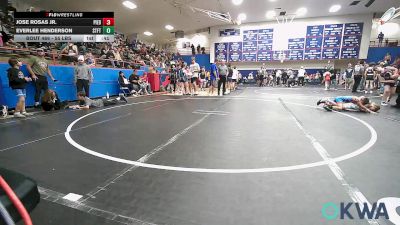 55 lbs 3rd Place - Jose Rosas Jr., Piedmont vs Everlee Henderson, Standfast