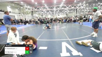 100 lbs Rr Rnd 8 - Ryan Kowalczyk, Kraken vs Max Berman, Team Nauman Wrestling Club