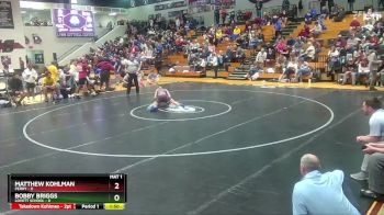 106 lbs 4th Wrestleback (16 Team) - Bobby Briggs, Lovett School vs Matthew Kohlman, Perry