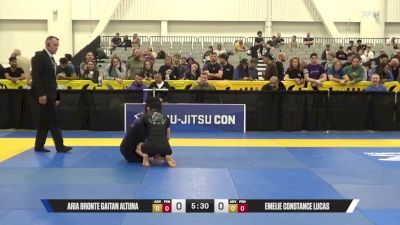 Aria Bronte Gaitan Altuna vs Emelie Constance Lucas 2025 World IBJJF Jiu-Jitsu No-Gi Championship